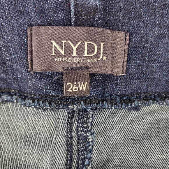 NYDJ Fit Is Everything Lift Tuck Technology Cotton Blend 2 Pocket Jeans Size 26W - Picture 9 of 12